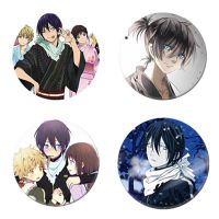 Free Shipping Anime Noragami Brooch Pin Badge Accessories For Clothes Backpack Decoration Children 39;s gift B013