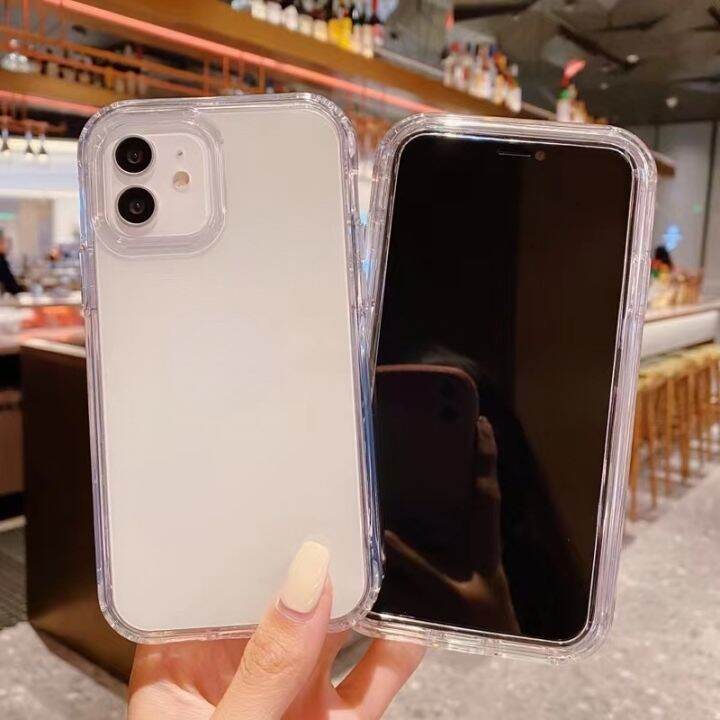 ปกเต็ม-หนา-ทนต่อการตกกระแทก-เคสใส-เคสไอโฟน-for-iphone-15-14-13-max-12-i-xs-xr-x-20-13pro-12pro-11pro-12promax-เคสกันกระแทก