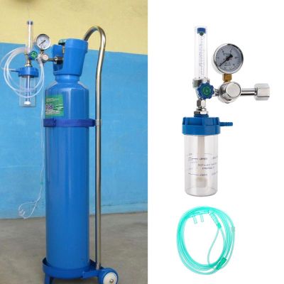 SC Pressure Regulator O2 Medical Oxygen inhaler Pressure Reducing Valve Oxygen Meter G5/8" CGA5400-10L/min