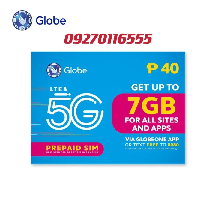 Special phone number card, LTE & 5G, mantissa 777 & 555 | Lazada PH