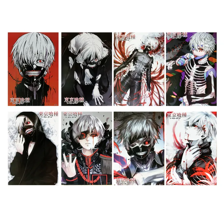 set of 8 anime tokyo ghoul posters p0195 lazada ph