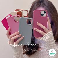 IPhone 14 13 Pro Max Korean Candy Color Shockproof Smooth Phone Case Compatible for iPhone 12 11 Pro Max 8 7 Plus Anti-Fingerprint Soft TPU Back Cover