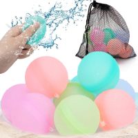 Creative Reusable Water Balloons for Kids Adults Silicone Water Ball Quick Fill Impact Open Summer Splash Party Pool Water Toys