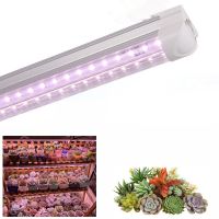 ชุดหลอดไฟLED T8 ไฟ Grow Light 6W10W18W 3060CM  220V ไฟปลุกต้นไม้ ไฟช่วยต้นไม้ตัวเร็ว แถมสายไฟ220V1.8เมตรให้ 1PCS