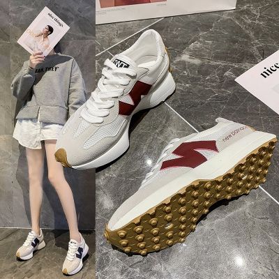 N word torre shoes female tide ins2022 summer new super fire joker web celebrity leather thick soles sports casual shoes