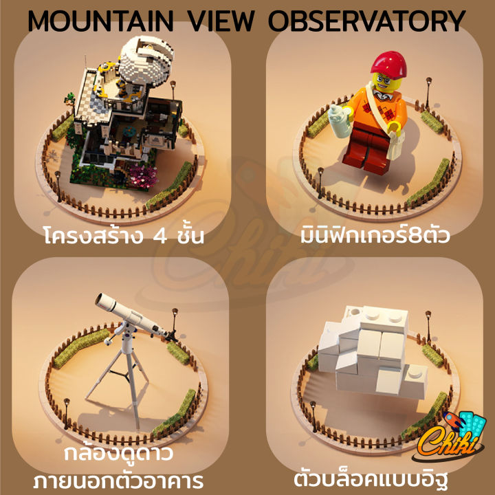 ชุดตัวต่อ-หอดูดาว-mountain-view-observatory-7703-จำนวน-3961-ชิ้น