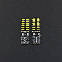 2Pcs Canbus T10 24smd ไฟ Led หลอดไฟไม่มีข้อผิดพลาด3014 12V Super Bright หลอดไฟสว่างไสวสีขาว【fast】