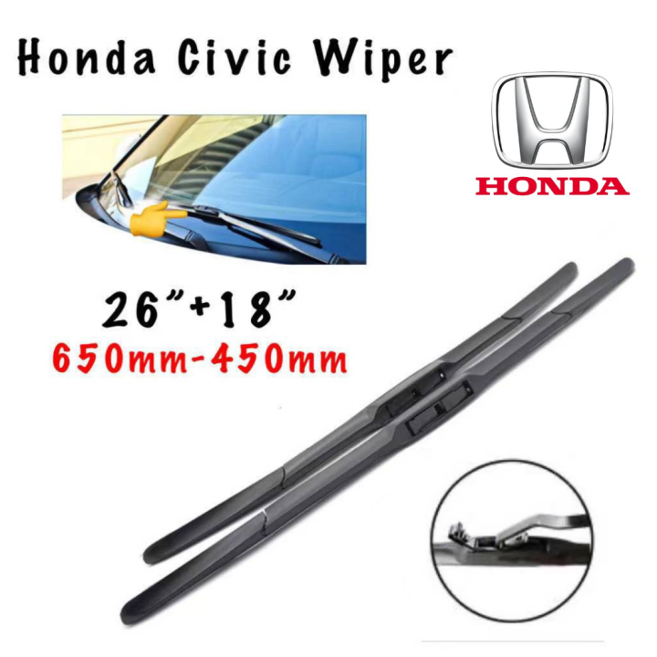 CPA HONDA CIVIC CAR WINDSHIELD WIPER (Size 26"+18") (6PCS FOR 1,080