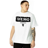 เสื้อยืดคุณภาพดี (S-5XL)     เสื้อยืดผ้าฝ้ายพิมพ์ลายเสื้อยืดใหม่เสื้อยืด Memo Supersoft Premium งานปัก รุ่น Authentic line สินค้าลิขสิทธิ์แท้