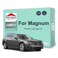 15ชิ้น LED ภายในหลอดไฟชุดสำหรับ Dodge Magnum 2005 2006 2007 2008 C An BUS รถแผนที่โดมลำต้นอ่านยานพาหนะโคมไฟไม่มีข้อผิดพลาด