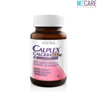 Vistra Calplex Calcium 600 mg &amp; Menaquinone-7 Plus 30 เม็ด [WEC]