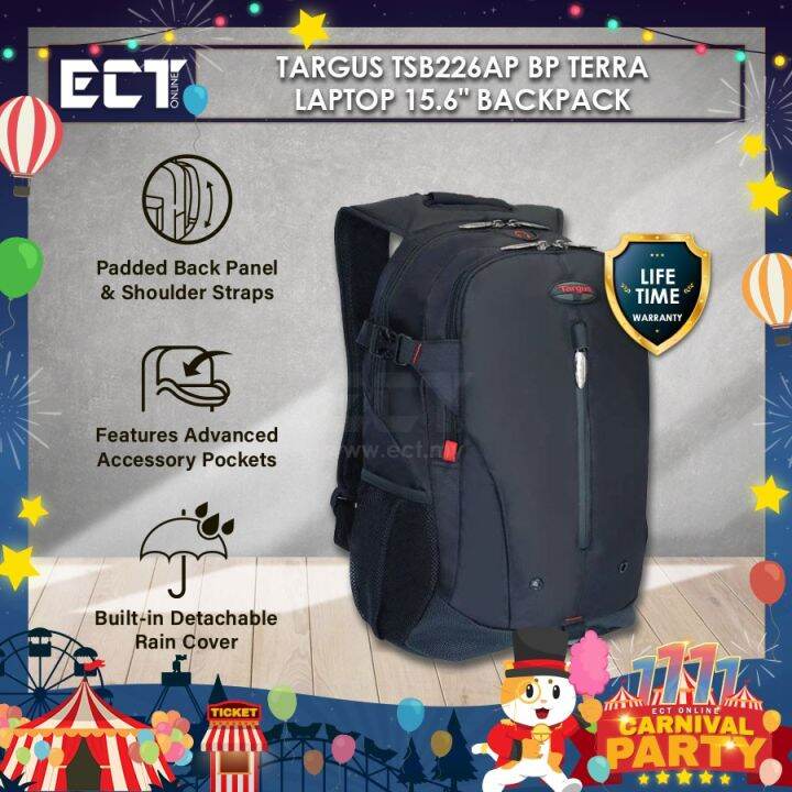 Targus TSB226 BP Terra Laptop 15.6" Backpack Lazada