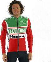 Winter Thermal Fleece Cycling Jerseys 7-Eleven Team Classical Long Sleeve Men Bike Wear Cycling Clothing