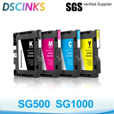 For Sawgrass SG500 No Serial Number SG1000 Compatible Ink Cartridge With Chip Sublimation Ink Plug And Play