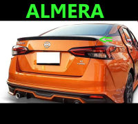 (ส่งฟรี)  สปอยเลอร์  Spoiler Almera 2020 2021 2022 2023