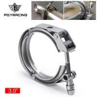 PQY - 3" STAINLESS STEEL 304 TURBO/INTERCOOLER/DOWNPIPE/DOWN PIPE/HOSE NORMAL OR QUICK RELEASE V Band CLAMP VCN3/VCQ3 Haberdashery