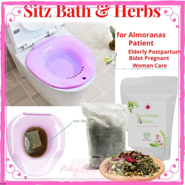 BEST Bundle (Yoni Steam Seat + Yoni Bath Herbs) Soothing Hemorrhoids
