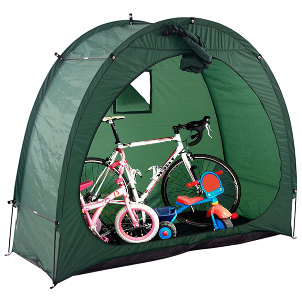 Bike Tent Outdoor Anti-Dust Waterproof 190T Bicycle Tricycle Storage Shed Cover 