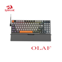 Redragon K648 OLAF 90% Wired Aluminum RGB Gaming Keyboard, 94 Keys Hot-Swap (EN/TH)