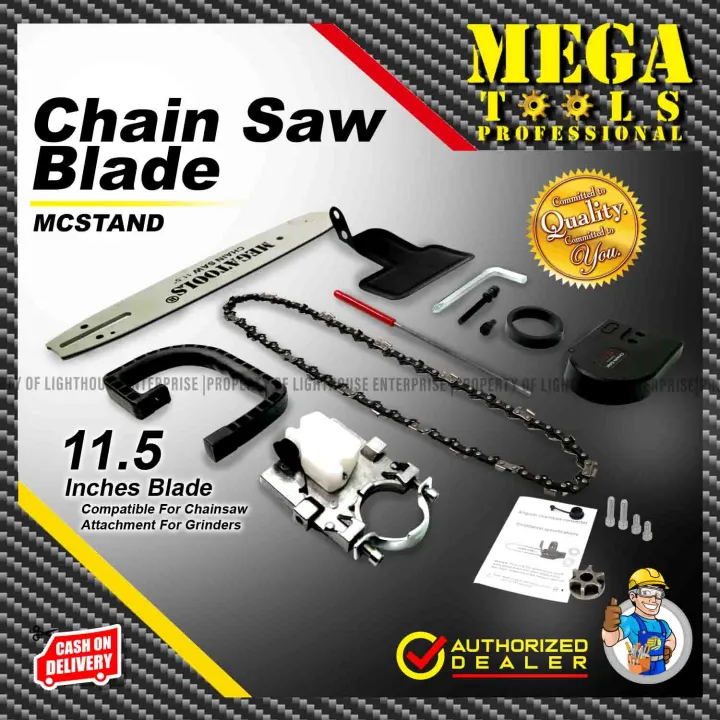 MEGA Japan Electric Chain Saw Blade / Chain Saw Stand Attachment for