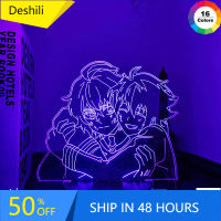 3d lamp anime light Seraph of the End Led Night Light for Bedroom Decor Nightlight Birthday Gift Anime Lamp Seraph of the End