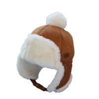 【YD】 6-24 Months Kids Baby Child Knitted Caps Russian Thicker Fashion Warm Ushanka Hat