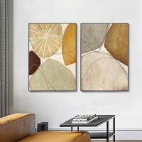 Modern Abstract Color Block Canvas Painting - Abstract Wall Art For Living Room - Top Home Decoration-ภาพผนังยอดนิยม