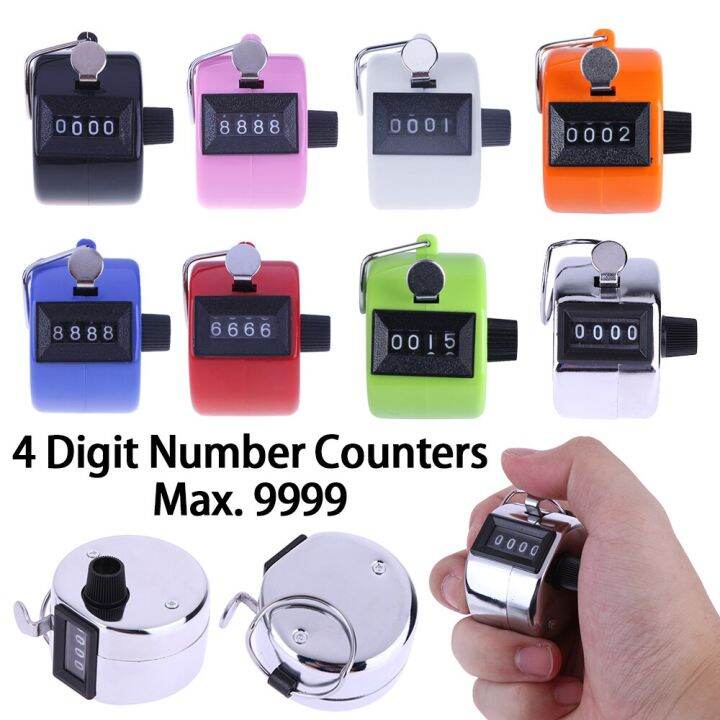 Soccer Number Display Timer Counter Manual Clicker Charge Count Hand