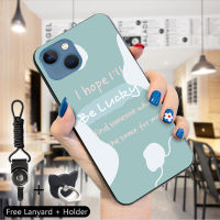 เคส Case4you สำหรับ iPhone 15 Pro Max 15 15 Pro เคสแหวนใส่นิ้วลายดอกไม้โทรศัพท์ดีไซน์ลายสก๊อตโชคดีเคสโทรศัพท์ป้องกัน TPU ซิลิโคนกันกระแทกฝาครอบด้านหลัง