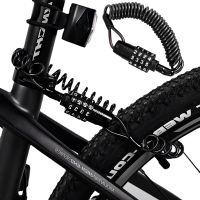 【cw】 Bicycle Lock Helmet Password Lock Wire Lock Anti theft Lock Luggage Lock Motorcycle Helmets Combination Lock Riding Accessories 【hot】