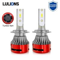 2pcs H7 H11 H4 Headlight Bulb EMC CSP3570 Led 6500K HB3 HB4 880 881 H3 9007 9012 H1 H13 9004 Car Headlights 12V Super Brightness