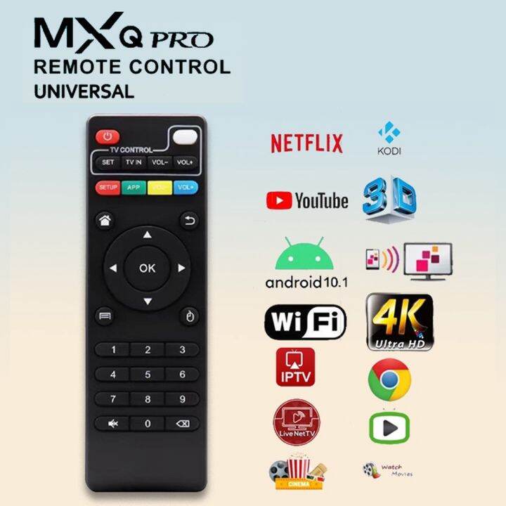OG ♤MXQ PRO Remote Control Replacement Remote with Long Transmission