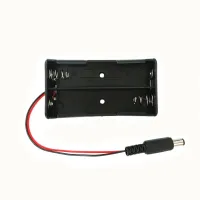 18650 Battery Box Head Lithium 2 Pcs 18650 With Cable 2 7.4V Series Charging