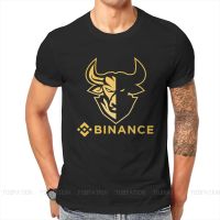 Binance Coin Crypto Trx Cryptocurrency Miner Tshirt Harajuku Punk T Shirt Streetwear Homme Pure Cotton Ofertas Short Sleeve Tops