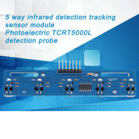 5 Way Tracking Sensor Infrared Reflection Sensor Module Photoelectric TCRT5000L 3.3V‑5V