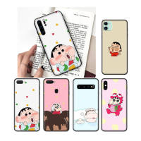 NO127 Crayon Shinchan Protective เคสโทรศัพท์ หรับ iPhone G41 Moto G51 G31 G52 13 14 G42 G1000 12 G71 G22 Max Plus Mini Pro ซิลิโคน ปก