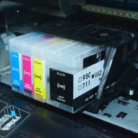 95U 952 953 954 955XL ตลับหมึกสำหรับเติมสำหรับ HP OfficeJet Pro 7720 7740 8210 8216 8710 8715 8720 8725 8730 8740 Pencetak All-In-One