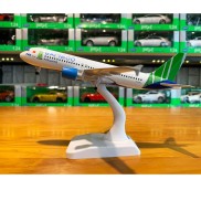 Mô hình máy bay Airbus A320 Bamboo Airlines Everfly 20cm hãng Aircraft