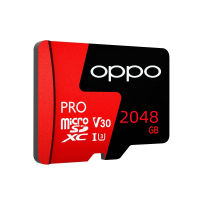 บัตร TF การ์ดความจำความเร็วสูง OPPO ขนาด2000GB/1000GB/512GB/256GB/128GB การ์ด SD ขนาดเล็กของแท้