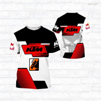 2023 NEW Ktm 3d Printed T-shirt Extra Large Summer Fashion Mens 2023 Size：s-5xl