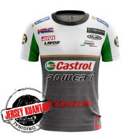 New Release  - Baju Jersey Retro Honda Castrol (Short Sleeve)