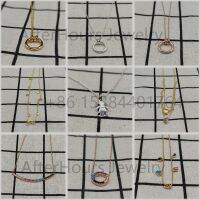 【HOT】 New Joyas De Plata 925 Colgantes Ley Mujer Gold Hold Colorful Gemstones Necklace Jewelry