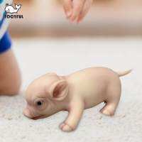 TOOYFUL 6นิ้ว Soft Piglet ตุ๊กตาซิลิโคนสัตว์ตุ๊กตาสำหรับการถ่ายภาพ Props