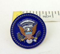 tomwang2012. MINI US PRESIDENTIAL BADGE PSB BADGE AMERICAN PRESIDENTIAL HAT LAPEL PIN