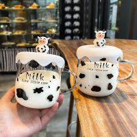 500ml Creative Coffe Cups Milk Holder Mikecrack Cute Cow Milk Mug Animal Juice Tea Mugs Lady Valentines Day Christmas Gift