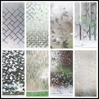 Window Privacy Film Static Cling Blocking Glass Non-Adhesive Removable Sticker Anti-UV for Office