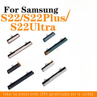 ปุ่มเปิด/ปิดไอโฟนสำหรับ S22 Samsung Galaxy บวกพลังงาน S22Ultra พิเศษ/S22Plus และปุ่มปรับระดับเสียงด้านข้างปุ่มกุญแจปิดปุ่มเพิ่มและลดระดับเสียงที่ด้านข้าง