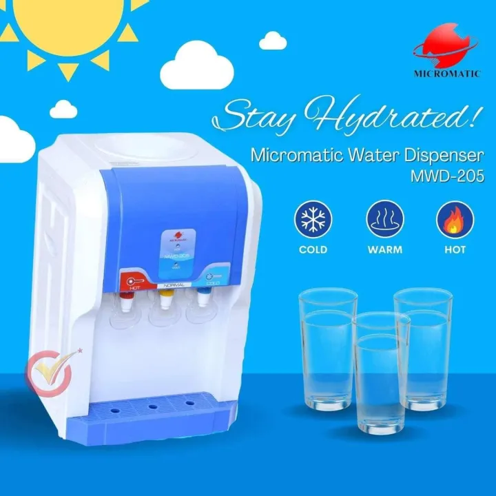 Micromatic Water Dispenser Table ( MWD 205) Hot, Cold and Normal