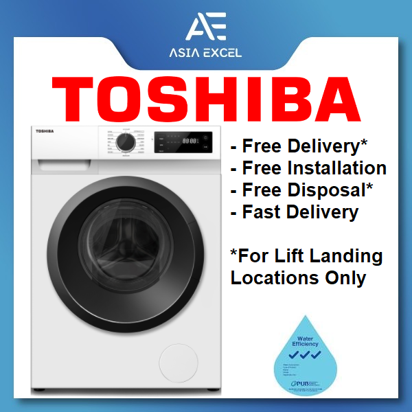 toshiba front load washing machine 8.5 kg