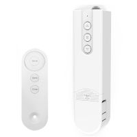 Tuya Zigbee Smart Blind Motor Driver Automatic Electric Roller Shutter Shadows Lifting Curtain Driver With Remote Control Camera Remote Controls